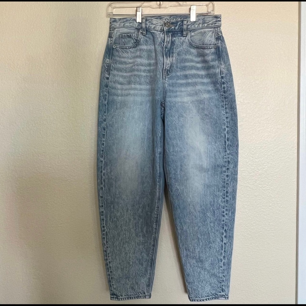 American eagle relaxed mom jean size 4